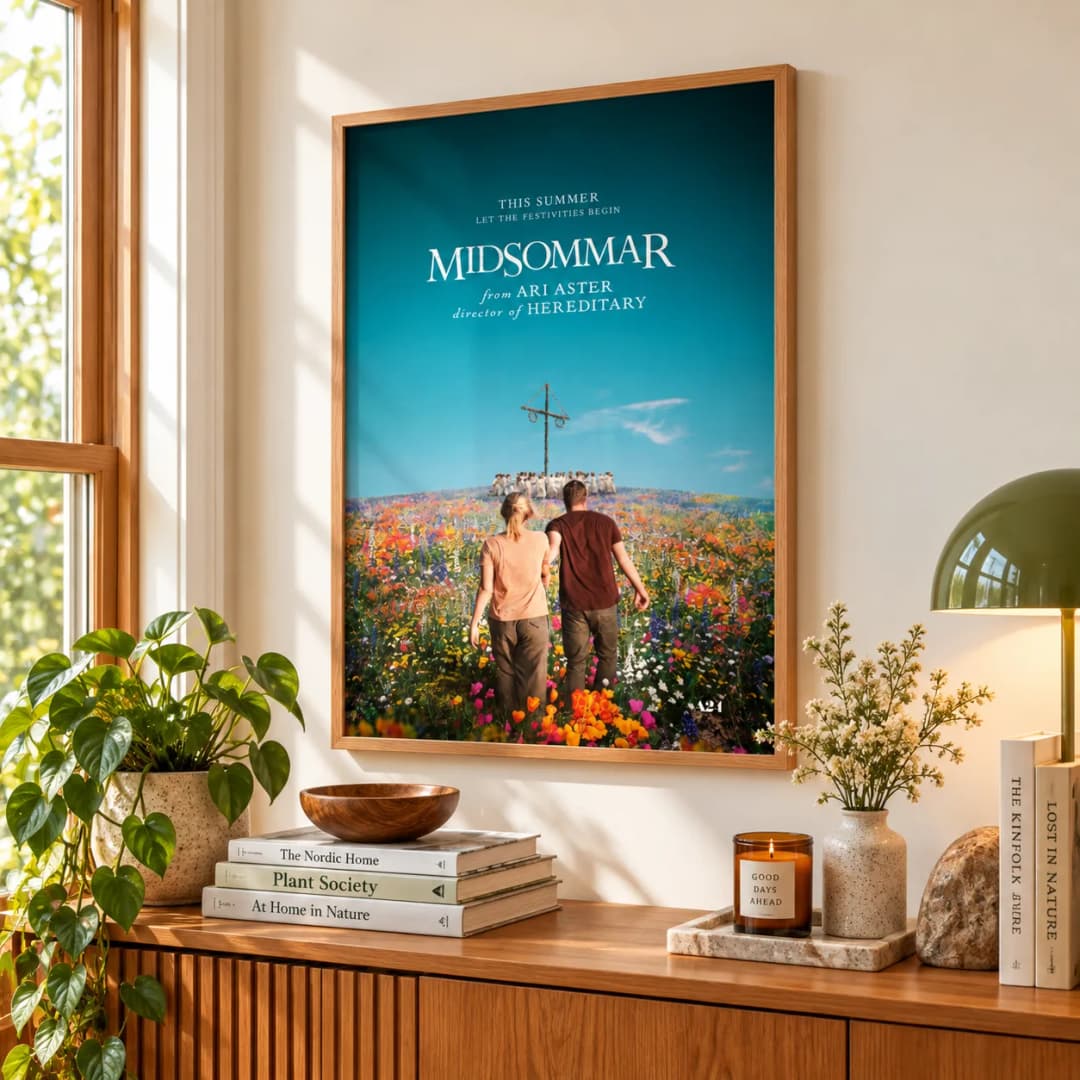 Quadro Decorativo Midsommar – O Mal Não Espera a Noite - Ari Aster