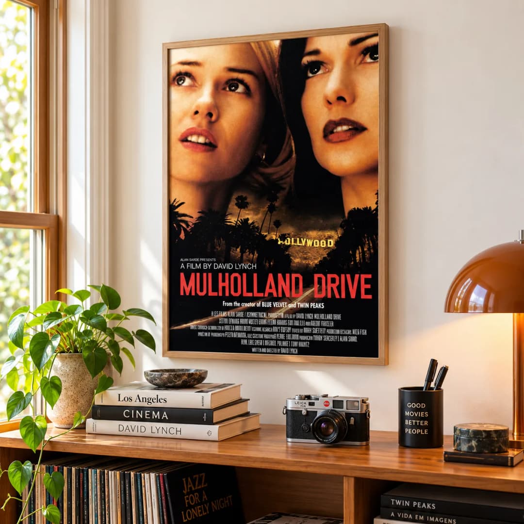 Quadro Decorativo Cidade dos Sonhos – Mulholland Drive David Lynch