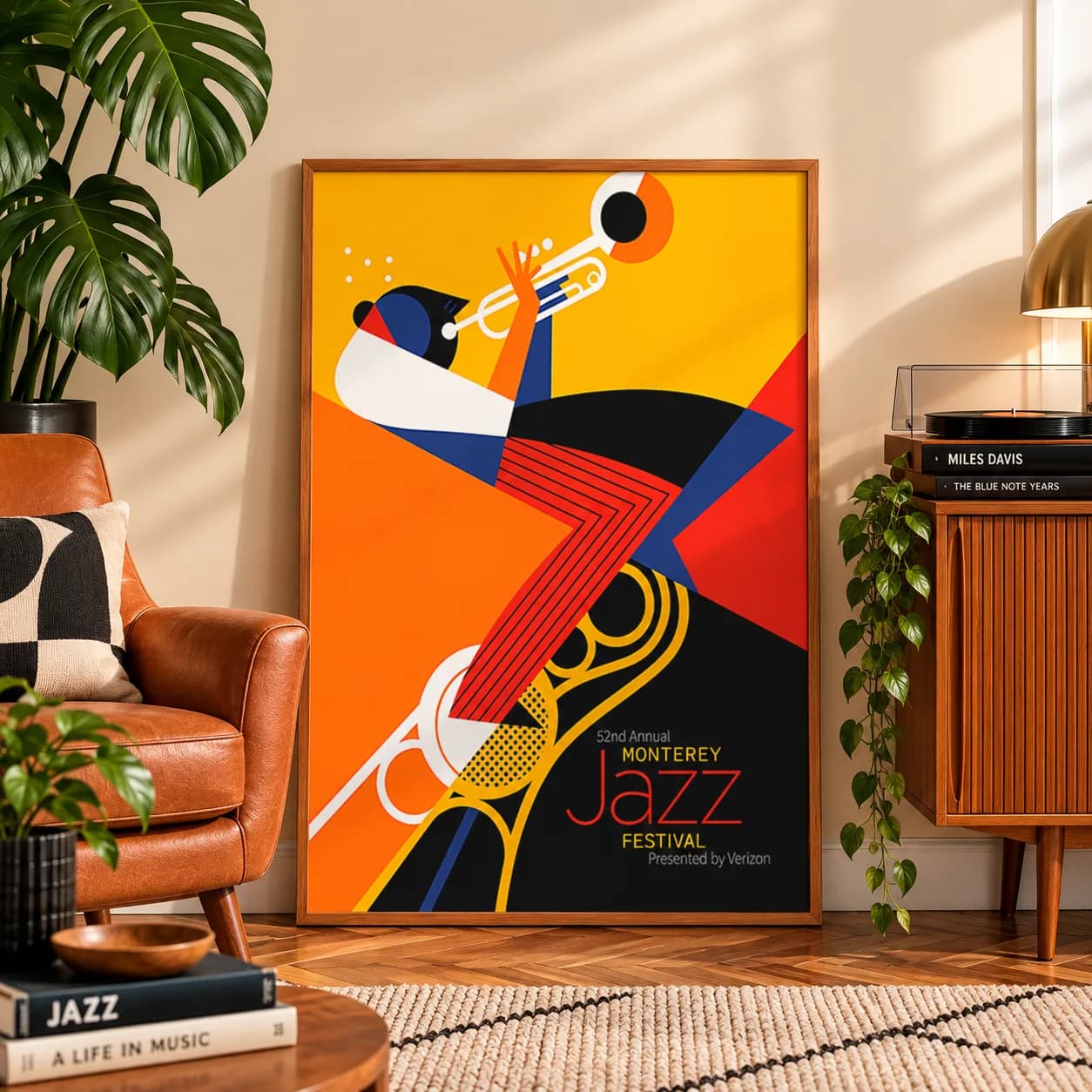 Quadro Decorativo Monterey Jazz Festival – 52ª Edição