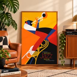 Quadro Decorativo Monterey Jazz Festival – 52ª Edição