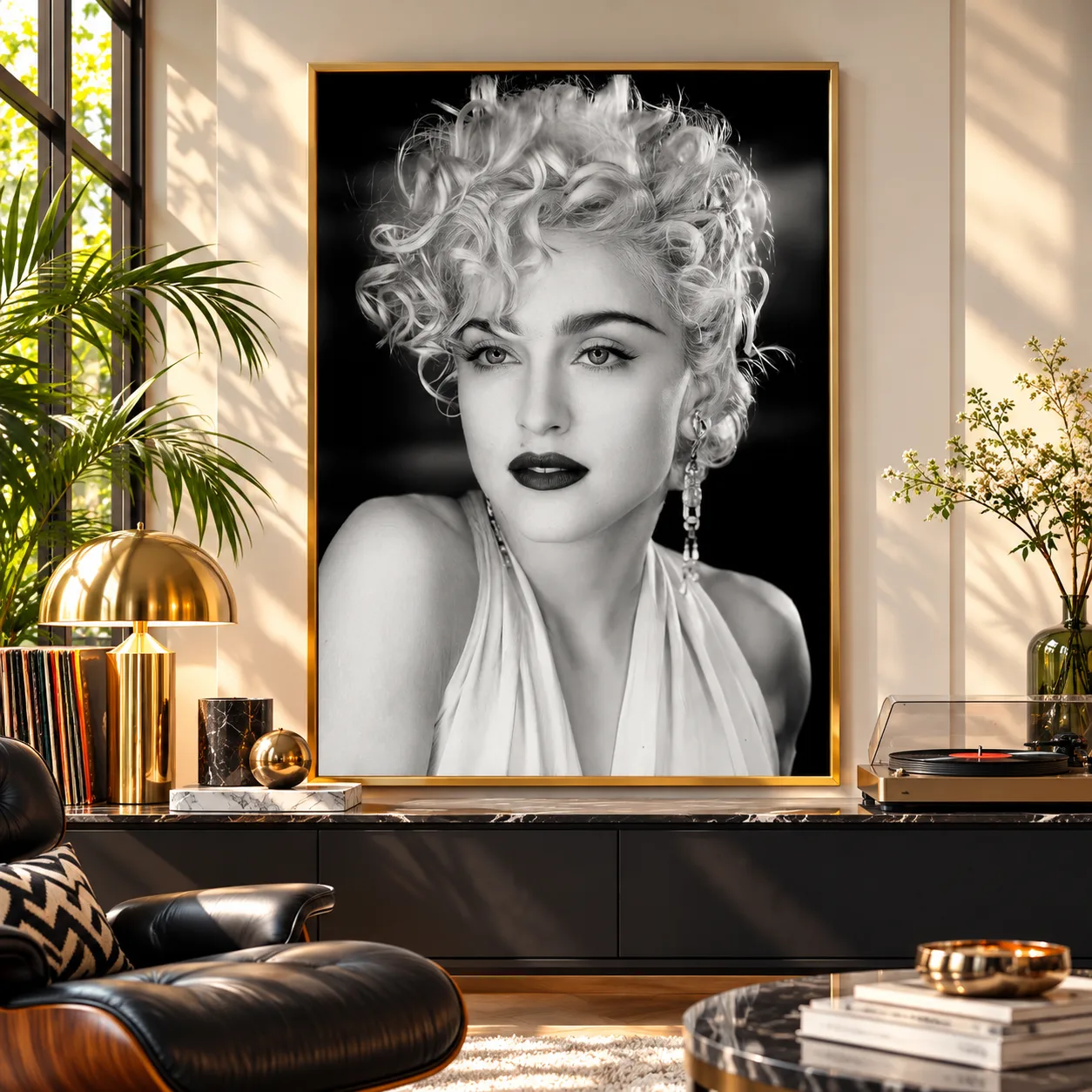 Quadro Decorativo Madonna – Like a Virgin Era Anos 80