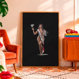 Quadro Decorativo Beyoncé Cowboy Carter - Álbum