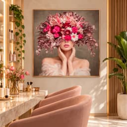 Quadro Decorativo Véu de Flores