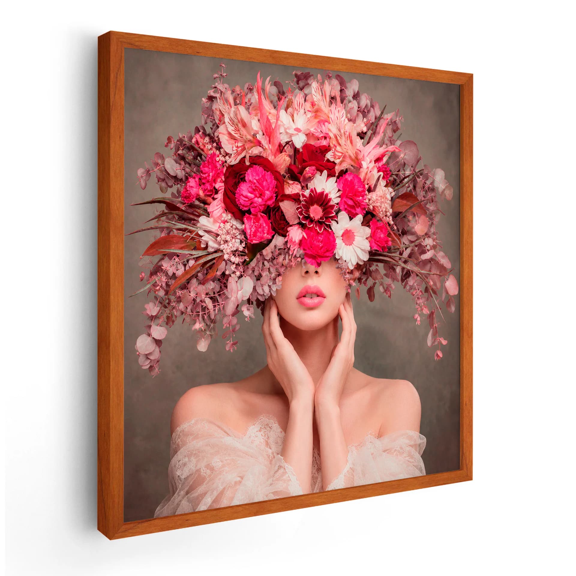 Quadro Decorativo Véu de Flores