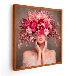 Quadro Decorativo Véu de Flores