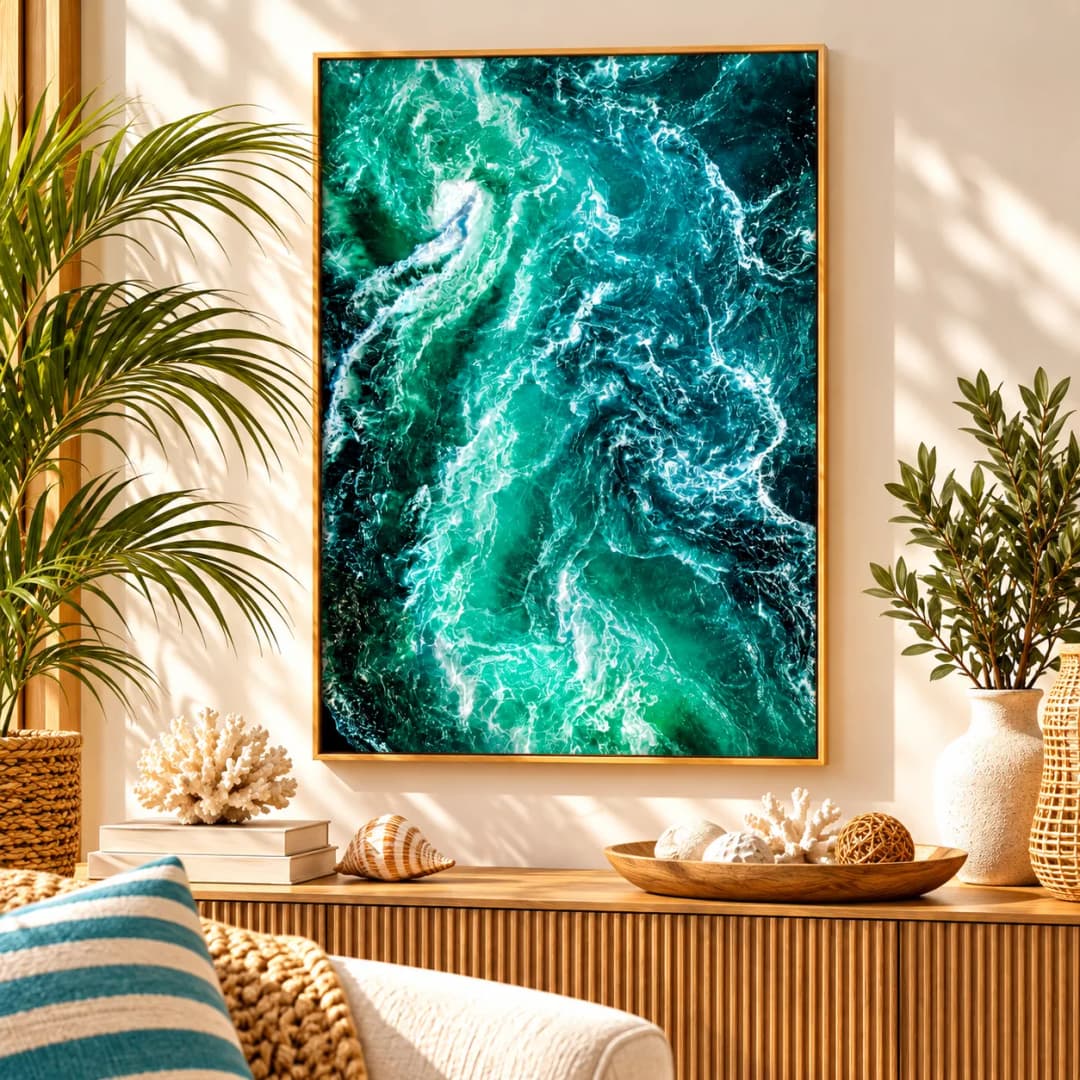 Quadro Decorativo Redemoinhos de Saltstraumen – Noruega