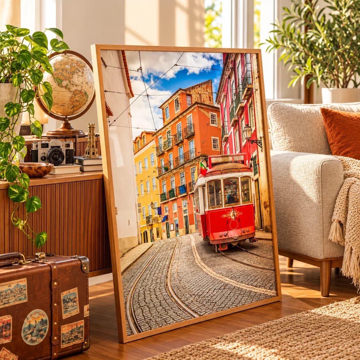 Quadro Decorativo Bonde de Lisboa – Portugal