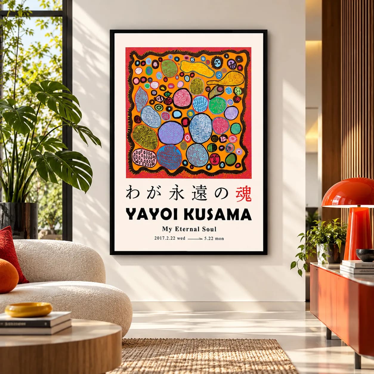 Quadro Decorativo Yayoi Kusama My Eternal Soul – Tokyo 2017