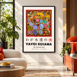 Quadro Decorativo Yayoi Kusama My Eternal Soul – Tokyo 2017