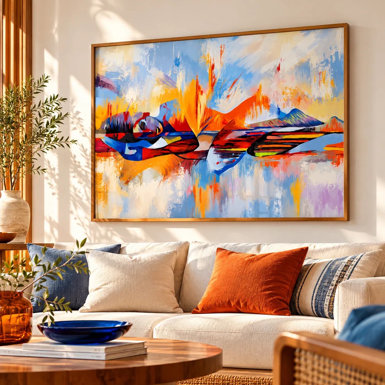 Quadro Decorativo Horizonte Feminino