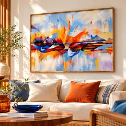 Quadro Decorativo Horizonte Feminino