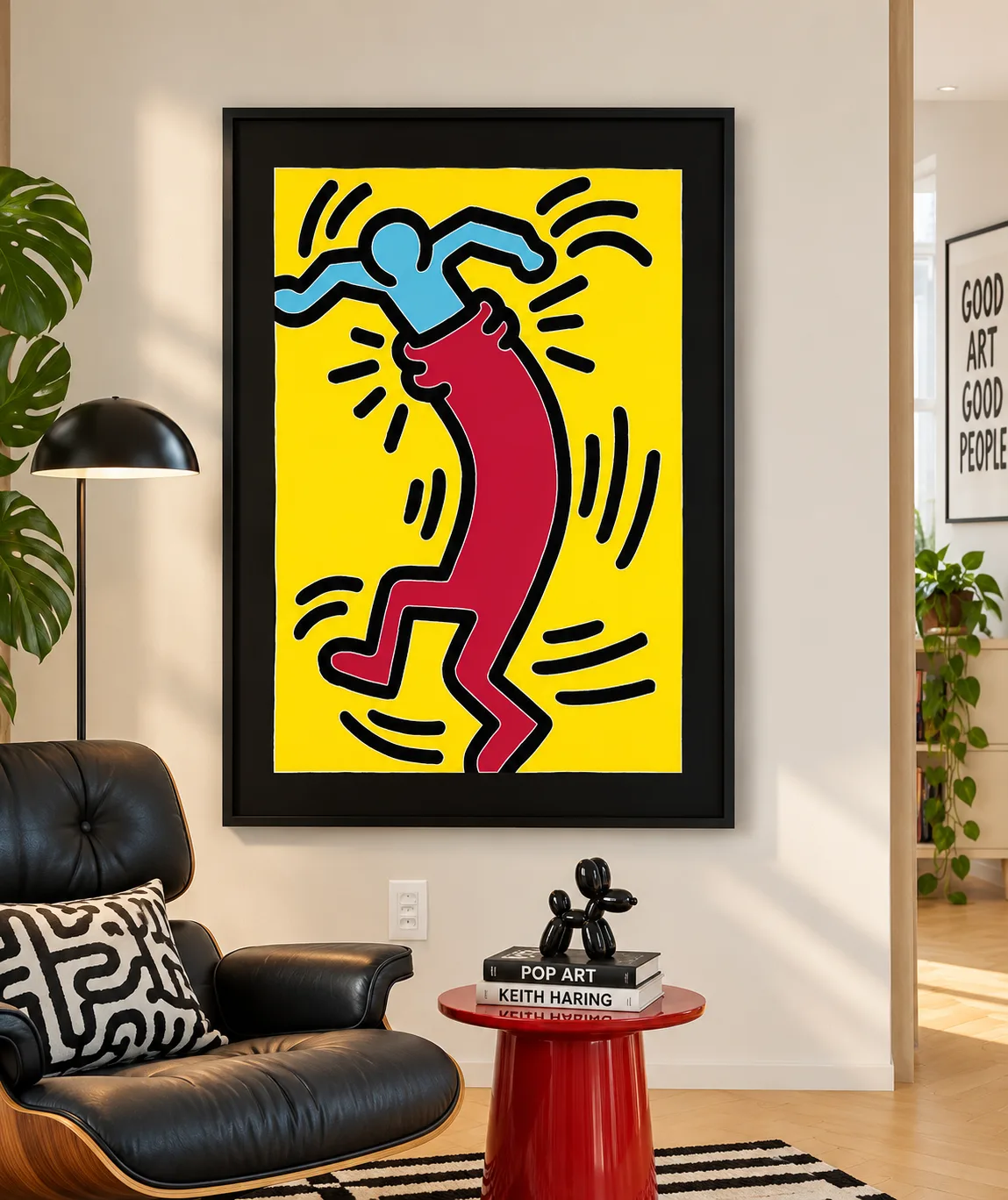 Quadro Decorativo Keith Haring – Untitled | Pop Art