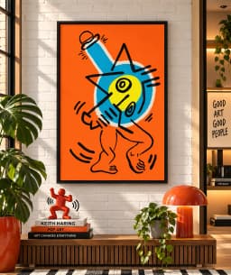 QC10328 - Keith Haring – Untitled 1986 Pop Art