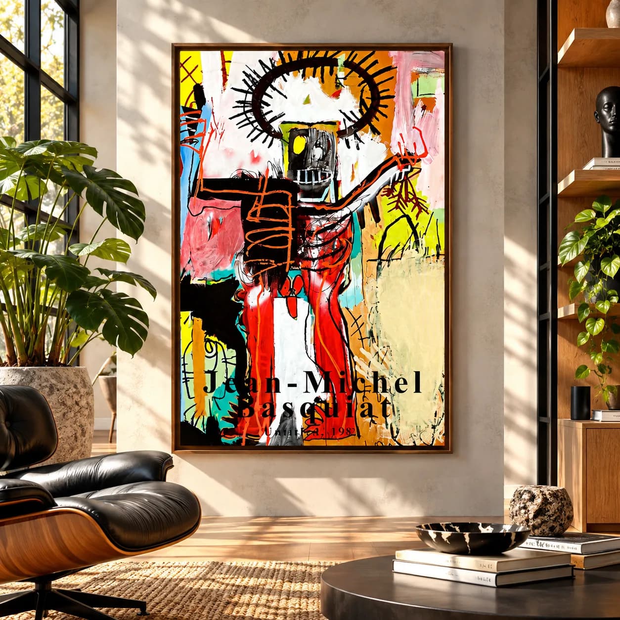 Quadro Decorativo Jean-Michel Basquiat Untitled 1982