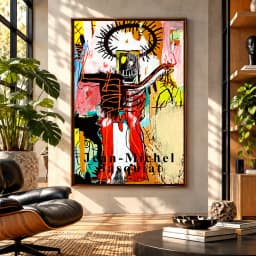 Quadro Decorativo Jean-Michel Basquiat Untitled 1982