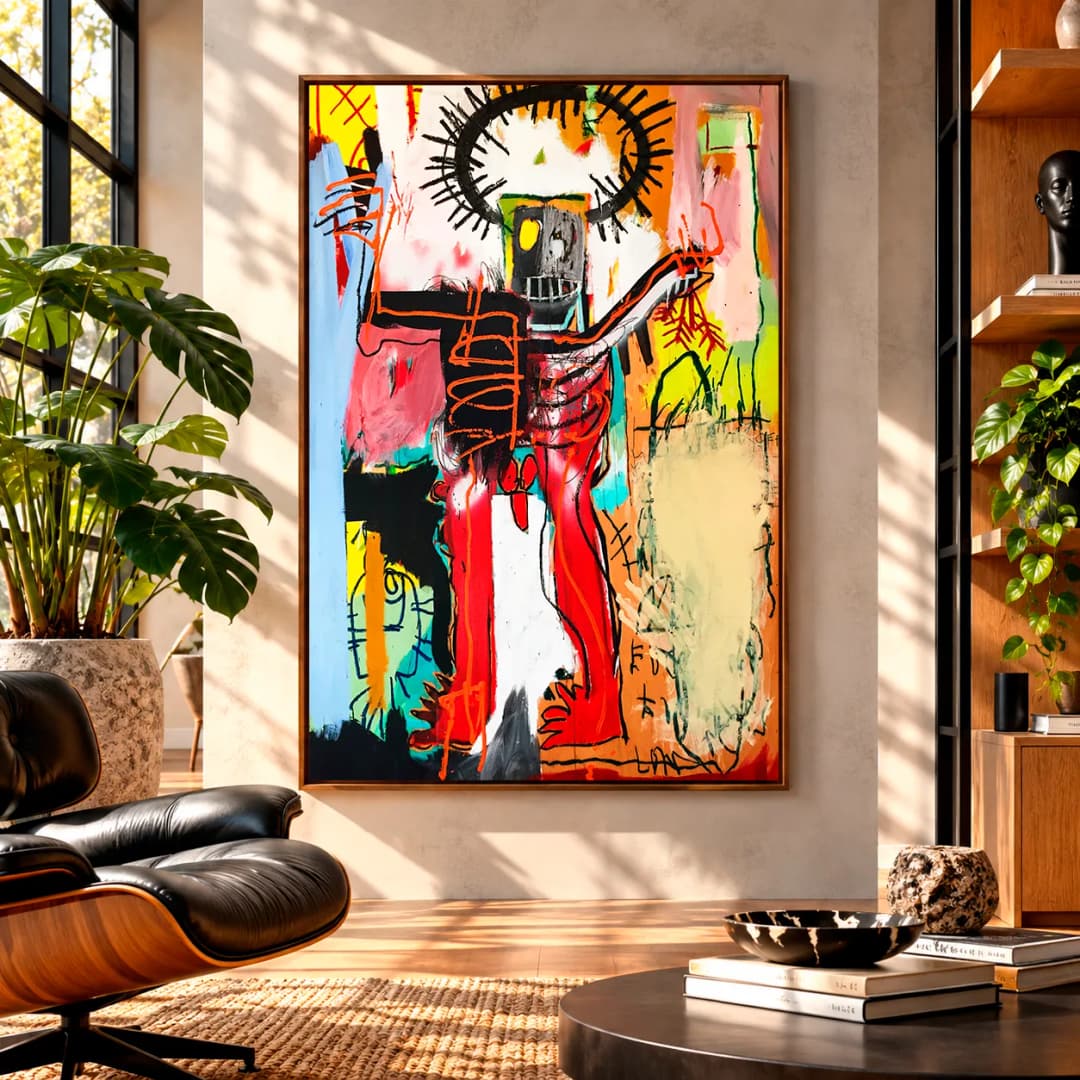 Quadro Decorativo Jean-Michel Basquiat Untitled 1982