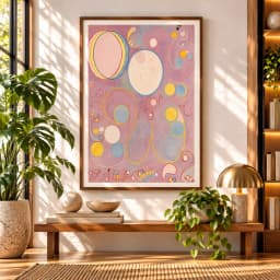 Quadro Decorativo The Ten Largest, No. 8, Adulthood Obra da Artista Hilma Af Klint