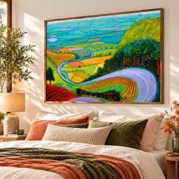 Quadro Decorativo David Hockney – Garrowby Hill