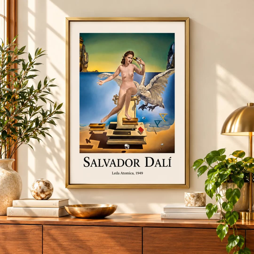 Quadro Decorativo Salvador Dalí – Leda Atômica