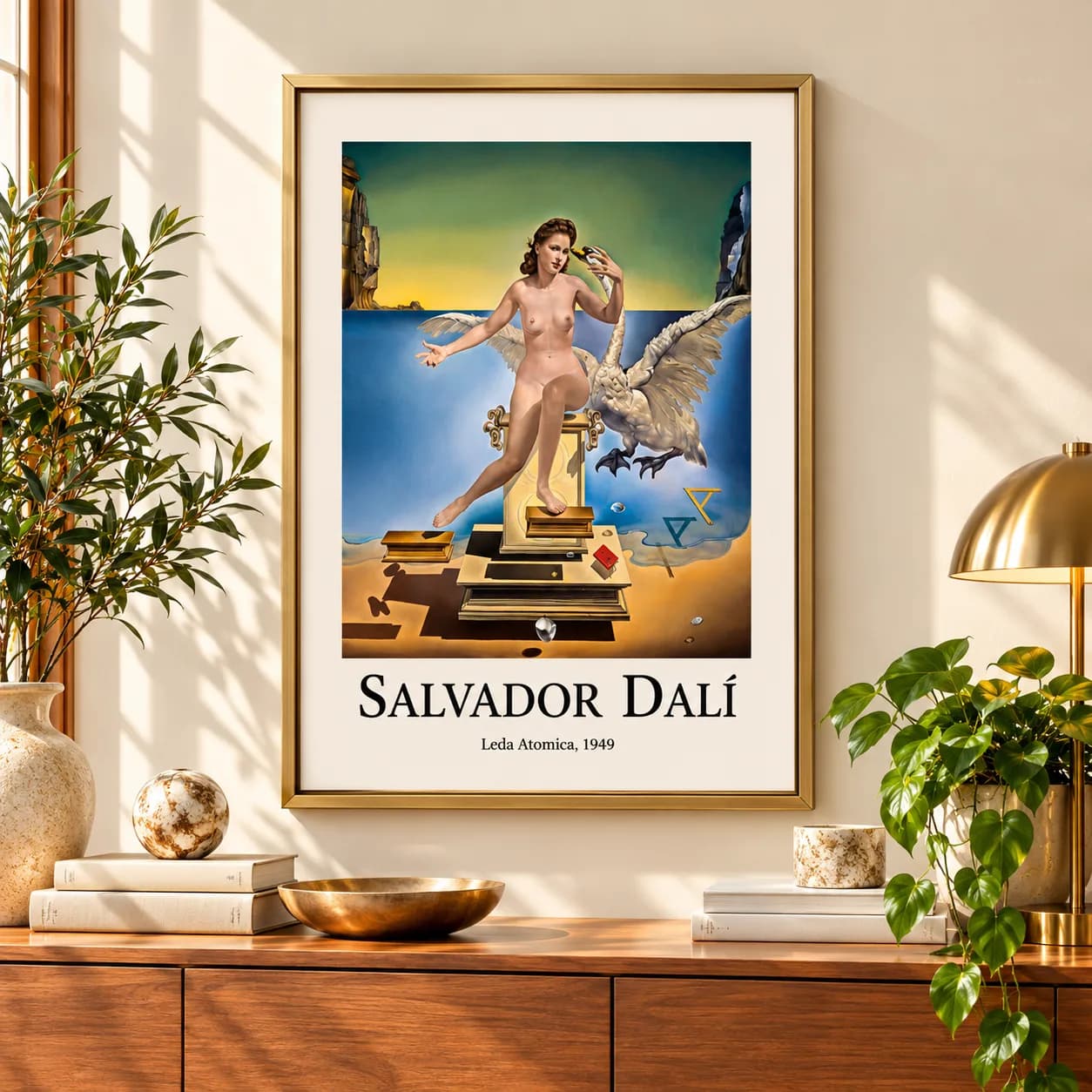 Quadro Decorativo Salvador Dalí – Leda Atômica