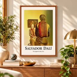 Quadro Decorativo Salvador Dalí – O Angelus de Gala