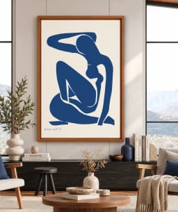 Quadro Decorativo Matisse Blue Nude – Henri Matisse | Arte Moderna