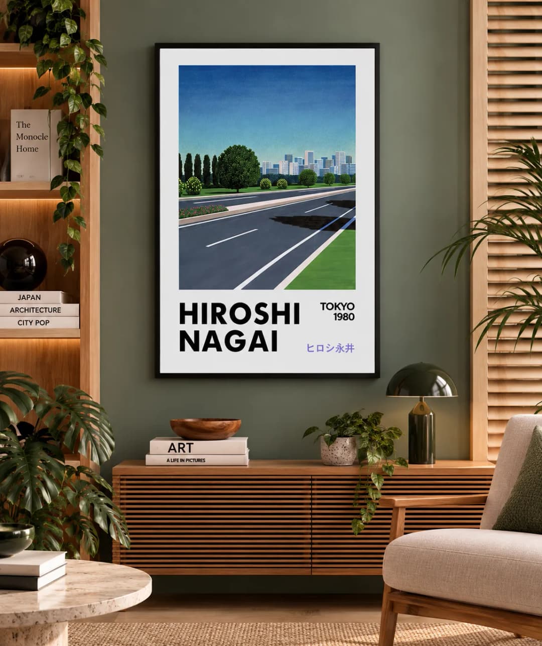 Quadro Decorativo City Highway – Hiroshi Nagai | Arte Japonesa Anos 80