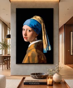 Quadro Decorativo Moça com Brinco de Pérola – Johannes Vermeer