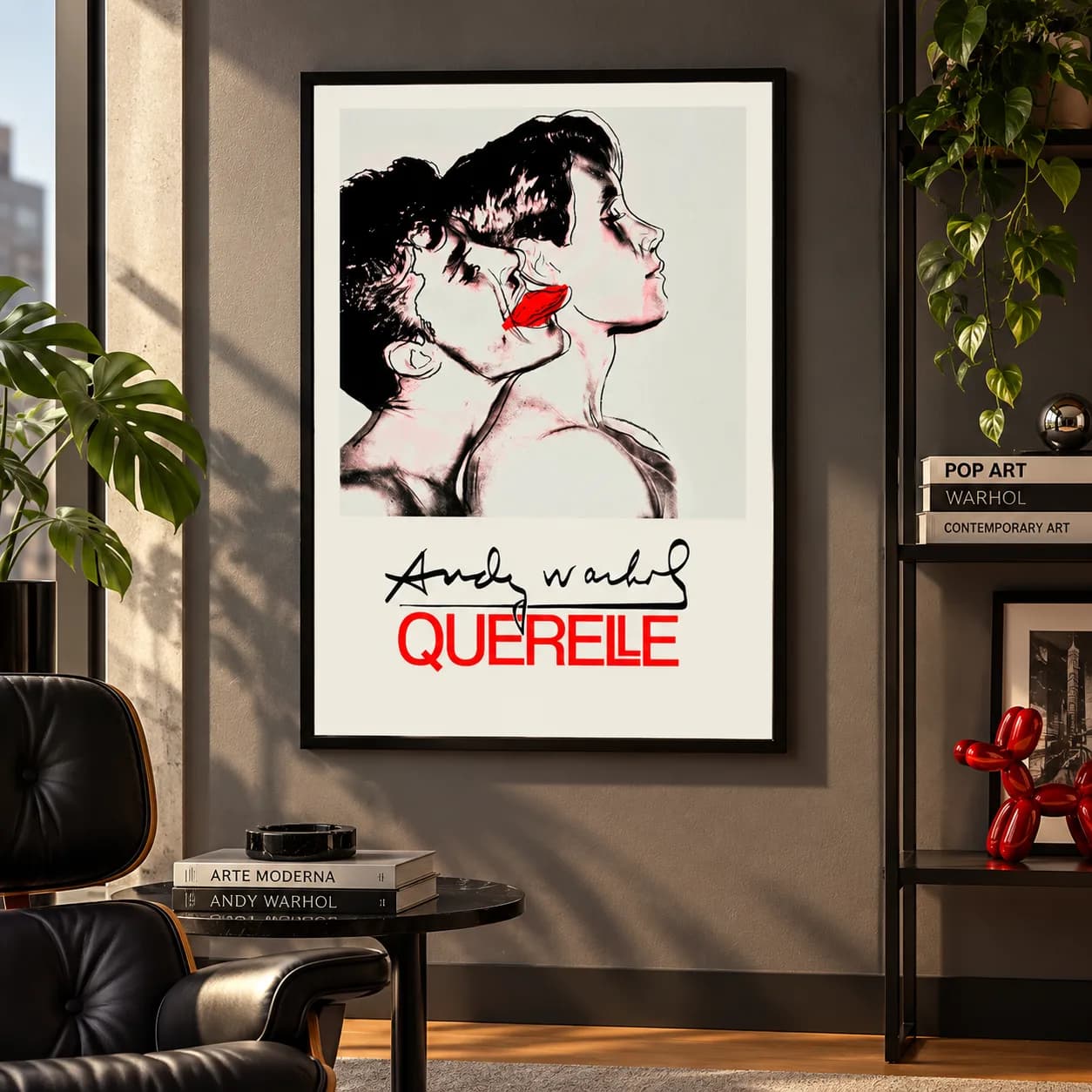 Quadro Decorativo Querelle Andy Warhol – Pop Art Cinema