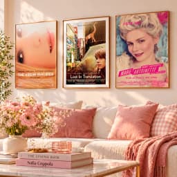 Kit Trio Quadros Decorativos Sofia Coppola – Cinema Cult